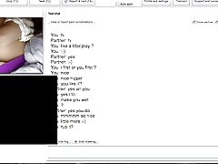 Cornea ragazza Chatroulette con belle tette e mastobation